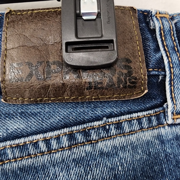 Express Rocco Slim/Straight Denim 32x30 - Picture 6 of 6